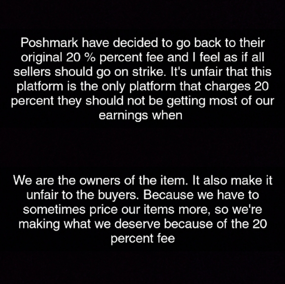 Make seller fee more affordable